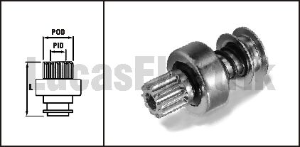 SDR9046 MARŞ DİŞLİSİ 10 DİŞ OTOKAR COBRA ZIRHLI