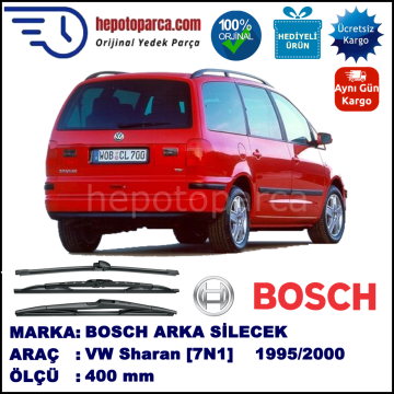 VW Sharan [7M8] 400 mm 09.1995-02.2000 BOSCH Arka Silecek