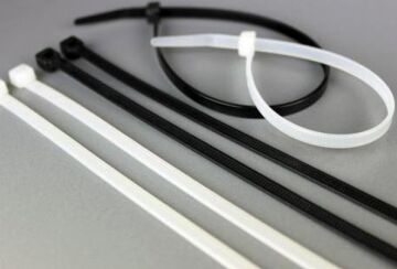 ENG 40 2434 ENG KABLO BAĞI 360*7,5mm PK.  BEYAZ PLASTİK KELEPÇE CIRT 100 ADET