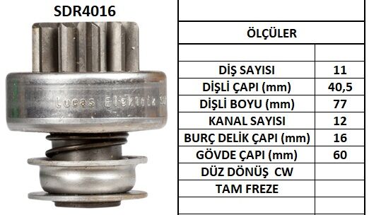 SDR4016  MARS DISLISI-11DIS NISSAN DATSUN ED3 3,FD6,FORKLIFT 225025003 225045004 901 10109010 1987BE0055