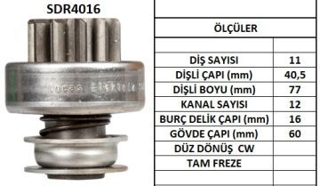 SDR4016  MARS DISLISI-11DIS NISSAN DATSUN ED3 3,FD6,FORKLIFT 225025003 225045004 901 10109010 1987BE0055