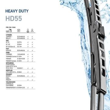 SİLECEK SÜPÜRGESİ ALFA ROMEO AR 8 Panelvan/Van (280_) DAF XF 95 FIAT DUCATO Minibüs/Otobüs (230_) FORD TRANSIT Minibüs/Otobüs (E_ _) IVECO DAILY I Kombi Van 30-8 MITSUBISHI Canter (FE5,FE6)