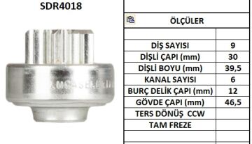 SDR4018  MARS DISLISI-9DIS HITACHI S108-116,S 108-61KAWASAKI SX440,SX550 18305 210875002 2108F3500 590513005 536 136208 10105360