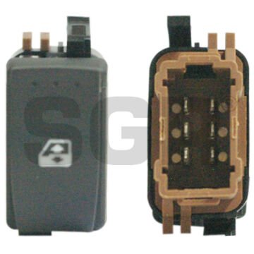 SGR 25254 CAM KALDIRMA ANAHTARI  CLİO-MEGANE SAĞ RENAULT CAM DÜĞMESİ