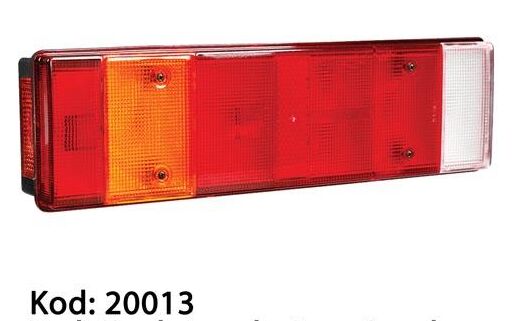 20013 7 FONKSİYONLU STOP LAMBASI KABLOLU