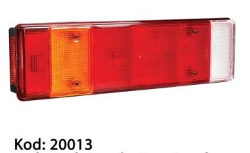 20013 7 FONKSİYONLU STOP LAMBASI KABLOLU