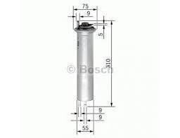 BMW 540 i 01.1996 - 07.2003 BOSCH BENZİN FİLTRESİ