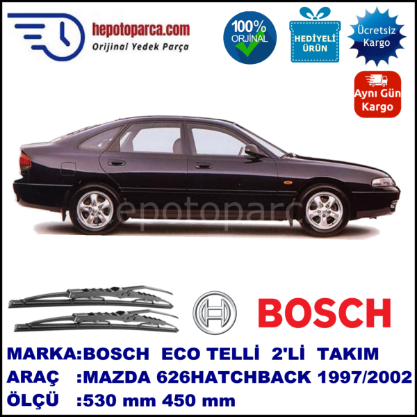 ECO Telli Silecek 2'li Takım