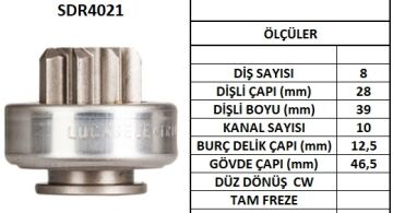 SDR4021  MARS DISLISI-8DIS NISSAN-DATSUN 200S X,SENTRA 211415016 2331250Y01 1020 10110200