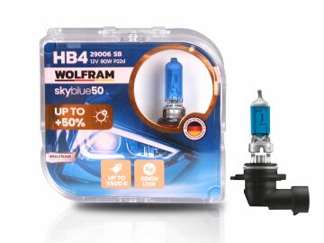 29006 SB HB4 12V 80 P22d SKY BLUE BEYAZ IŞIK