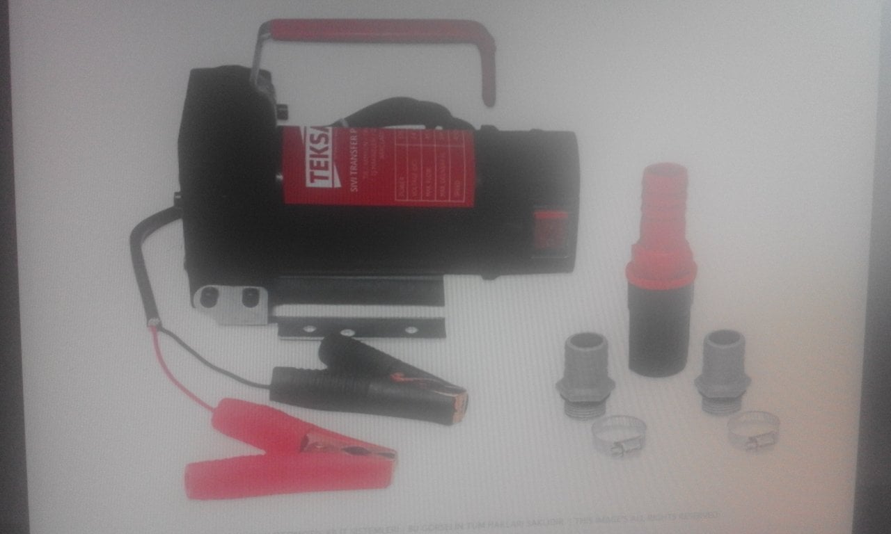 24V MEGA SIVI TRANSFER POMPASI (DIŞTAN AKTARMALI)