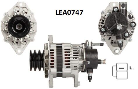 LEA0747  ALTERNATOR 24V/80A-ISUZU TURKUAZ LR280501 LR280506 LR280508 8973515740 9873325020 ALT168 15221 12718N MEDOR11HIT24168 ALT166 CAL20608