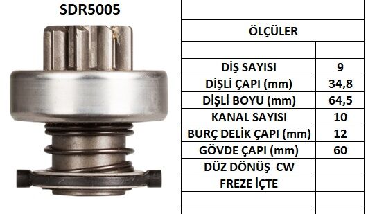 SDR5005  MARS DISLISI-9DIS FIAT DUCATO 2.5,2. 8 -IVECO DAILY2.8TD 2092 9948135 1025 139902 83226569 85541700 10110250 73619