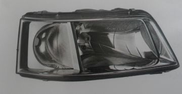 505961 VOLKSWAGEN T5 MOTORLU FAR SOL2003-2009 TRANSPORTER 0301191301