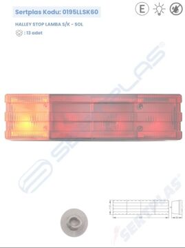 0195LLSK60 HALLEY STOP LAMBA S/K