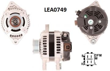 LEA0749  ALTERNATOR 14V/115A TOYOTA AURIS 1,4 D,COROLLA 1,4D