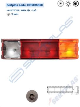 0195LRSB60 HALLEY STOP LAMBA S/B
