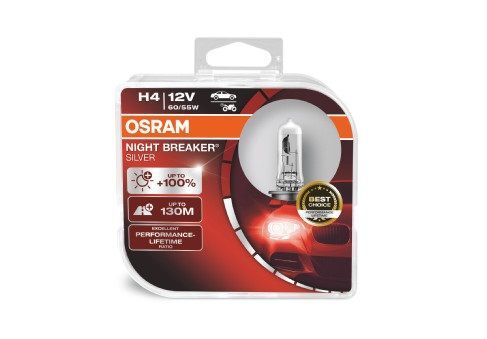 64193 NBS 12V H4 60/55 SİLVER AMPÜL takım