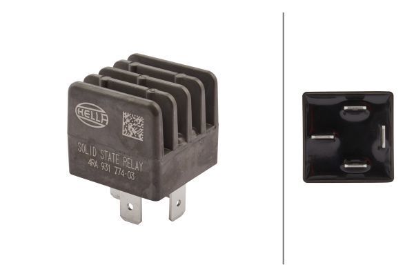 Röle, Çalışma Akımı,12V,Pulzasyon kumandalı,4-Kutu 700727079 / 9M6T-14N135-AA / 02C2C 6786 / 002 542 48 19 / 010238 / 990 002 047