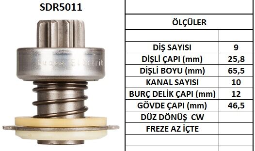 SDR5011  MARS DISLISI-9DIS BMW 320,323I,520,5 25,528FIAT REGATA D,RITMO D 3168 9938328 9941467 395 132187 74888761 74895431 85540481 10103950
