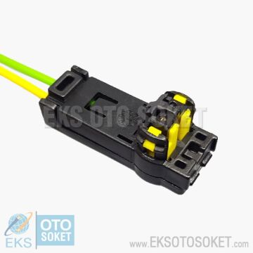 2C073 2 PİN OTO ELEKTRİK TESİSAT SOKETİ