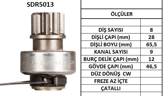 SDR5013  MARS DISLISI-8DISNISSAN DATSUN PRIME RA,BERLINA 2.0 1931 2331293J00 1062 10110620