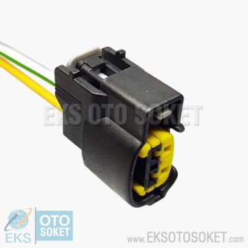 2C075 2 PİN OTO ELEKTRİK TESİSAT SOKETİ