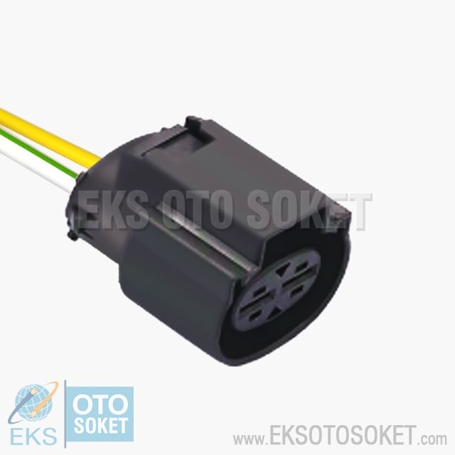 2C076 2 PİN OTO ELEKTRİK TESİSAT SOKETİ