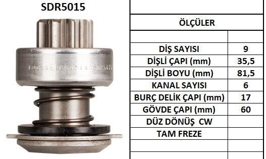 SDR5015  MARS DISLISI-9DIS FIAT IVECO 40,50,5 5 MAKO TIP FIAT ALLISFIAT 450,480 TRAKTOR 2733 4169960 4226442 4474695 4475032 608 130739 74827301 74855301 74871431 10106080 SD112 73352