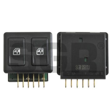 SGR 25173 CAM KALDIRMA ANAHTARI  DOĞAN L ÇİFTLİ SOL FİAT CAM DÜĞMESİ