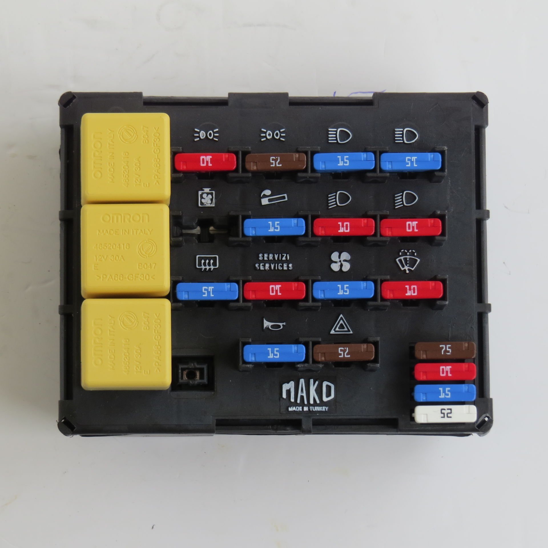 MAKO 202 SİGORTA KUTUSU TOFAŞ 88 90 MODEL DOĞAN KARTAL ŞAHİN