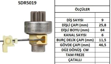 SDR5019  MARS DISLISI-9DISFIAT PANDA750,TIPO  1.1,UNO LANCIA - AUTOBIANCHI Y10 1660 9941300 1227 74893901 85540381 10107862