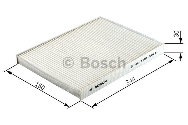 BOSCH_1987432306 Aktif Karbonlu Kabin Filtresi FORD; MAZDA