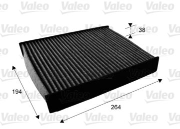 715672 KABİN FİLTRESİ RENAULT SCENIC III (CA) 272771128R