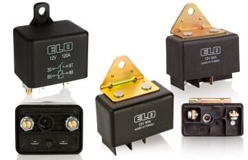 GÜÇ RÖLESİ 12V 120A  TOZ KORUMALI