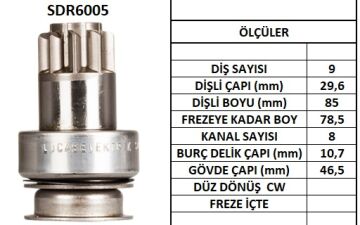 SDR6005  MARS DISLISI-9DIS  MITSUBISHI-NISSAN  DATSUN FORKLIFT 758 136145 10107580 M191T13571