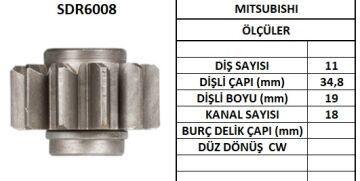 SDR6008  MARS DISLISI-11DIS CLARK TRUCK 1792 9426 63904264 M605X32471