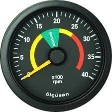 110839 DEVİR GÖSTERGESİ MUHTELİF 24V  4000 DEVİR A