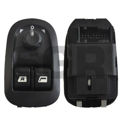 25370 CAM KALDIRMA ANAHTARI  PEUGEOT 206 ÇİFTLİ   CAM DÜĞMESİ