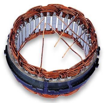 YAVUZ 10172 STATÖR 24V 100 AMP.YM KULAKLI  MERCEDES MAN