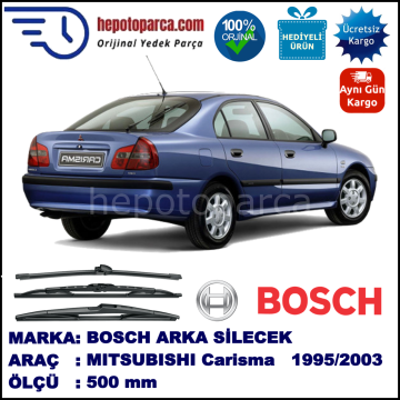 MITSUBISHI Carisma Hatchback [DA] 500 mm 05.1995-12.2003 BOSCH Arka Silecek