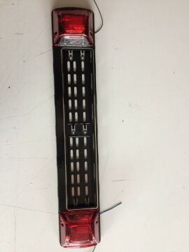 201001PA IŞIKLI PLAKA ALTLIĞI KIRMIZI