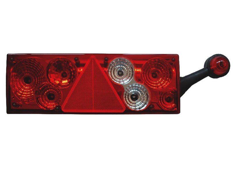 0302LL 73Q5 LEDLİ STOP LAMBASI BOYNUZLU SOL