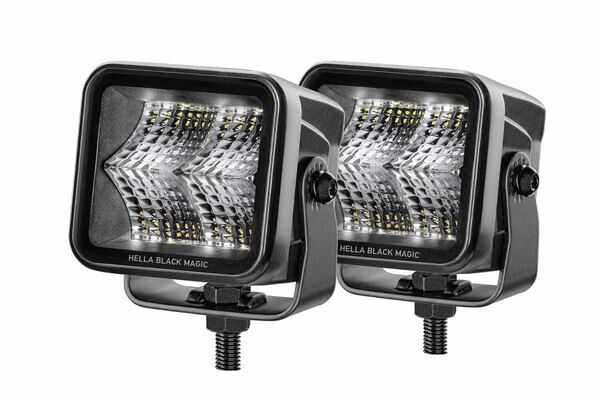 Uzun Huzme Far Hella Black Magic,12V,24V,Siyah,LED -