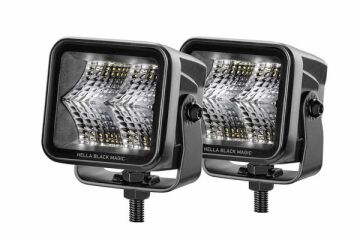 Uzun Huzme Far Hella Black Magic,12V,24V,Siyah,LED -