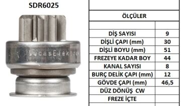SDR6025  MARS DISLISI-9DIS  MITSUBISHI-SUZUKI  VITARA-NISSAN DATSUN 17166 17194 17206 96058480 3132060A10 617 136602 10106170 M191T12871 61177