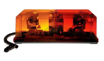 TR 515 DÖNER TRAFİK İKAZ LAMBA.H3 12V KIRMIZI-SARI