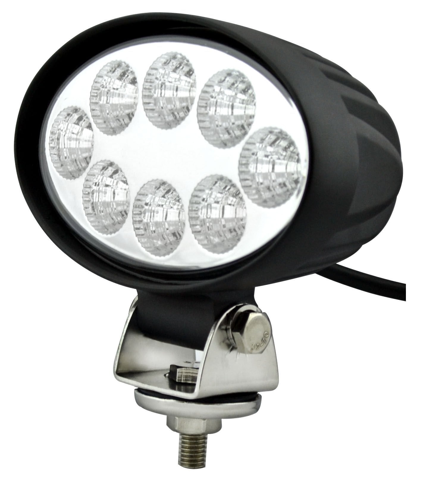 L1002 9V-36V OVAL TP WORK LAMP 8 LED 24W çalışma lamba farı