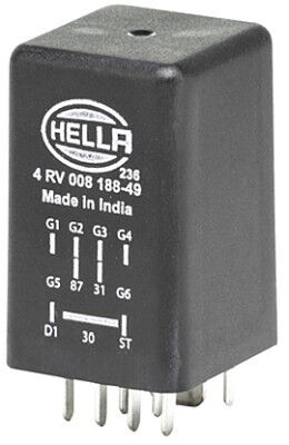 Kumanda Cihazı, Kızdırma Süresi,12V,9-Kutuplu,İlav 038 907 281 B / 038 907 281 B / 038 907 281 B / 038 907 28 1 B