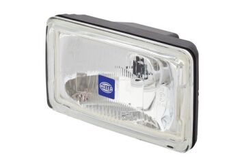 Uzun Huzme Far,Desenli far camı,12V,Siyah,Plastik  086 7428